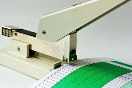 The stapler.の写真素材