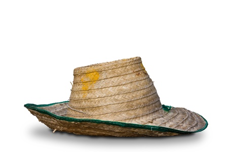 Woven hat.の写真素材