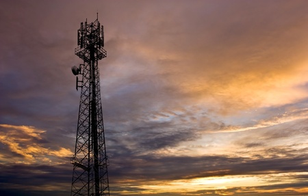 Mobile communications antenna.の写真素材