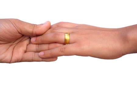 Hand ringの写真素材