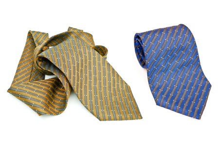 Necktie  white background の写真素材