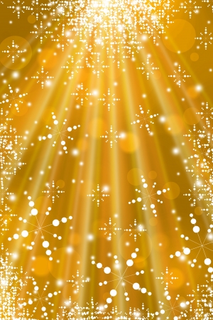 The stars on a golden ground.の写真素材