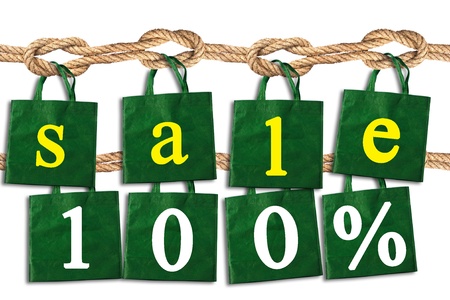 sale bagの写真素材