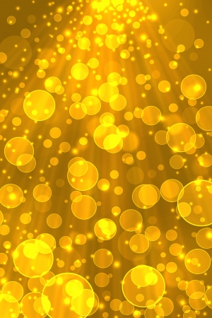 Bokeh abstract light golden.の写真素材