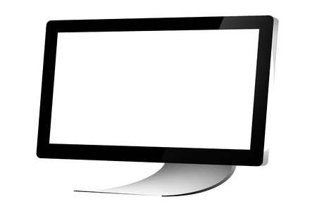 A blank screen.の写真素材