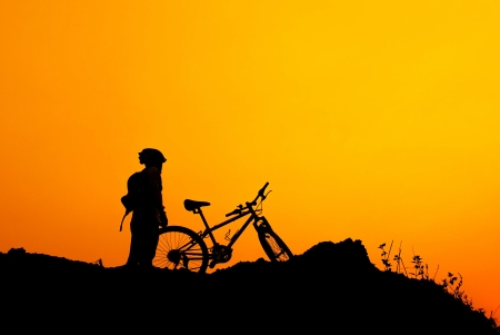 Mountain bikeの写真素材