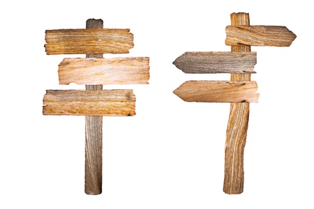 Wooden signの写真素材