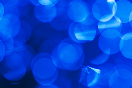 Blue bokeh background.の写真素材