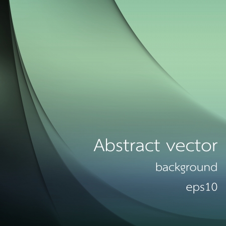 Blue background with smooth lines vector illustration のイラスト素材