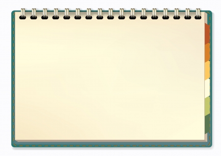 Notebook vector illustration のイラスト素材