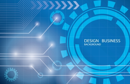 Abstract technology background design のイラスト素材
