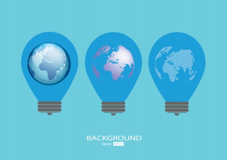 Lamp abstract Technology and nature のイラスト素材