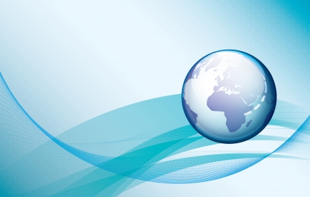 Abstract globe background. Technology.のイラスト素材