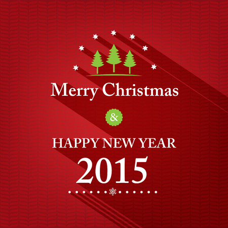 merry christmas card green background .vector illustrationのイラスト素材