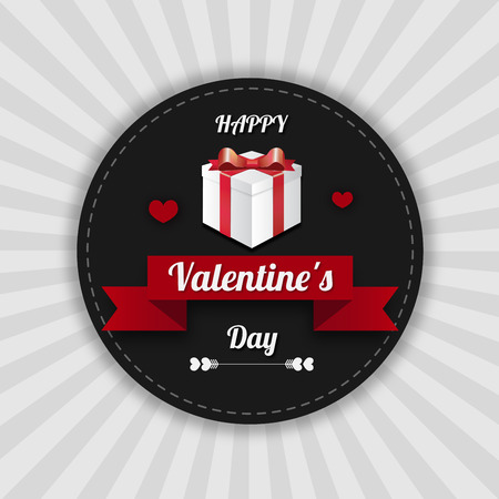 Valentine's Day, greeting card, illustration.のイラスト素材