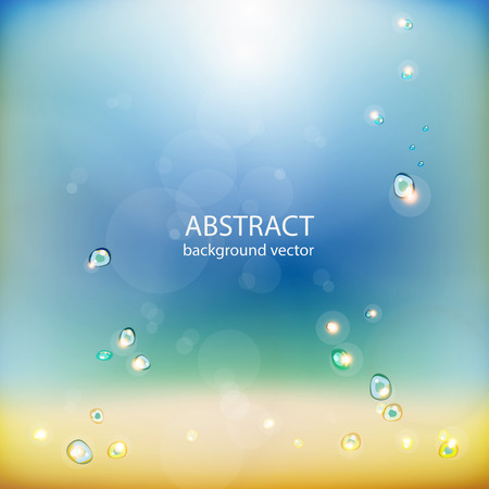 Background summer vacationのイラスト素材