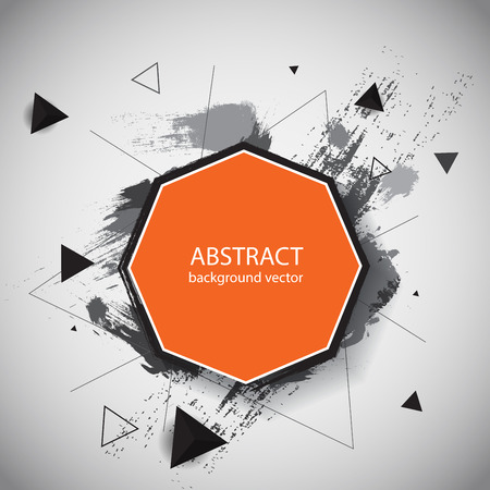 Geometric background Abstract explosion . Vector illustrationのイラスト素材