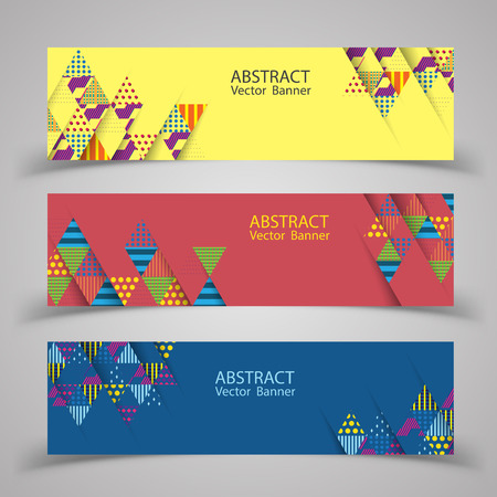 Abstract banner design. Vector banner Background. business banner background vector illustration.のイラスト素材