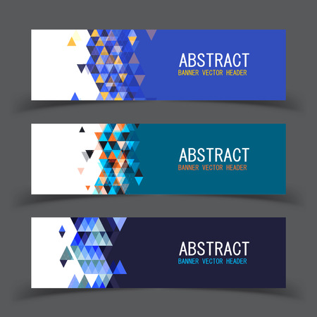 Banner Colorful Dynamic Abstract. Vector illustration.のイラスト素材