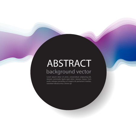 Abstract dynamic.Contour line.Vector Illustration. Design Template. Modern Pattern.のイラスト素材