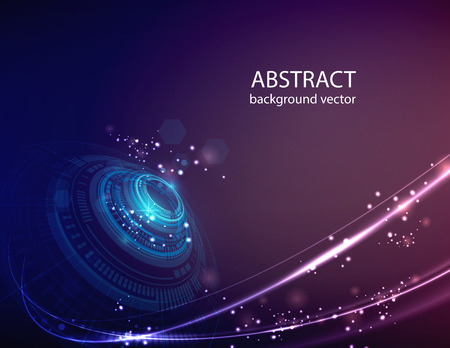 Abstract technology vector background.For business, science, technology design.のイラスト素材