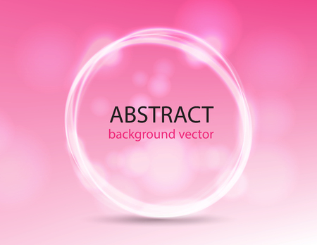 Abstract light vector pink waves background. Perfect background design for headline and sale banner.のイラスト素材
