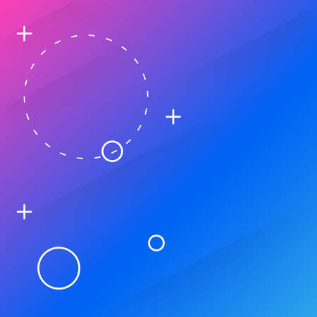 Gradient Purple blue abstract geometric background Vector.Dynamic shapes composition.Liquid color background design.のイラスト素材