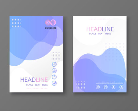 Layout template with triangle graphic elements and space for photo background. vector.のイラスト素材