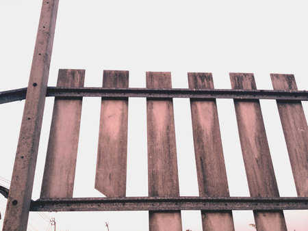 Old fenceの素材