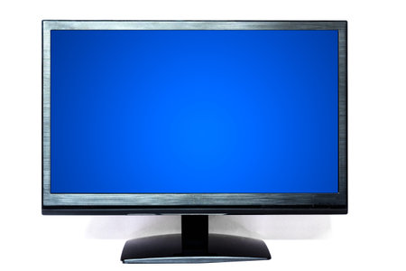 Computer Mornitor isolated on white background