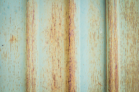 Close up old zinc roofの写真素材