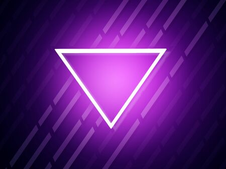Abstract modern style blue pink triangle backgroundの写真素材