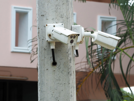 Closed Circuit Television cameraの写真素材