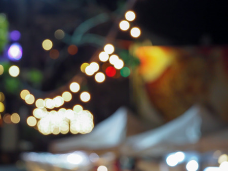 Night Blurred Backgroundの写真素材