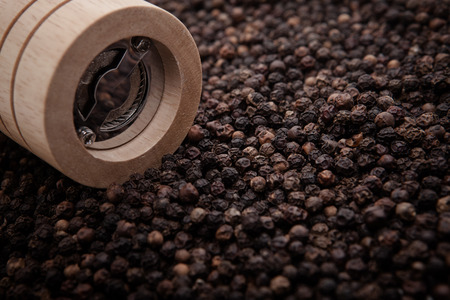 Bottle black Pepper Millの写真素材