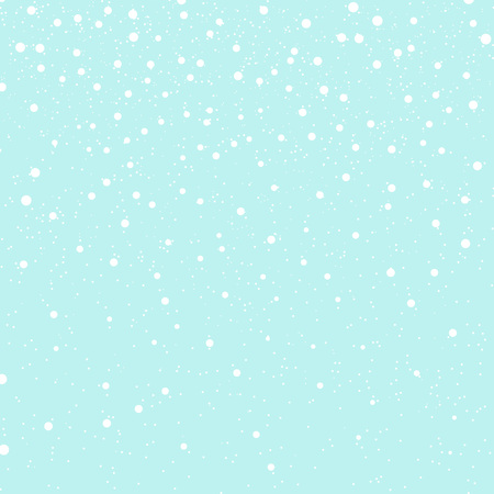 Falling snow background. Vector illustration with snowflakes. Winter snowing sky. Eps 10.のイラスト素材