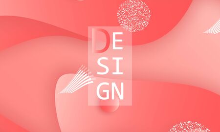 Coral color abstract background. Vector illustration. Colorful gradient pattern.のイラスト素材