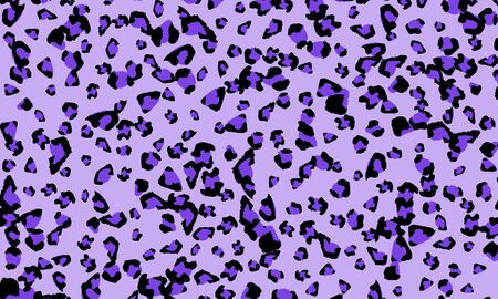 Leopard print design. Animal skin pattern. Vector illustration.のイラスト素材