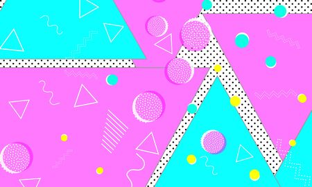 Pink Funny Backdrop. Navy Splash Drawing. Triangle Print. Simple Flyer. Purple Textile Wallpaper. Minimal Cover. Blue Animation Art.のイラスト素材