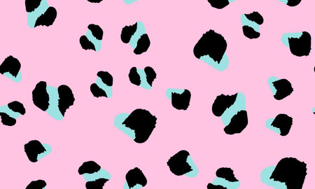 Leopard Print. Seamless Pattern. Animal Skin. Trendy Pattern. Pink Leopard Print. Seamless Design....