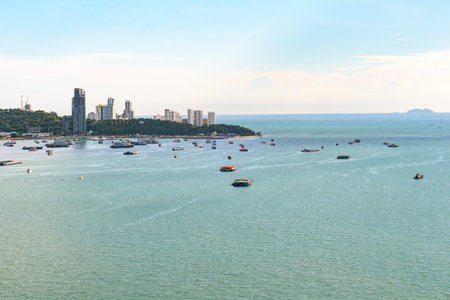 Pattaya landmark in Thailand. Tourist attraction in your country.