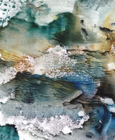 Storm on the sea, waves, foamの写真素材