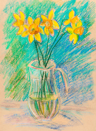 Bouquet of the white beutifull narcissusesの写真素材