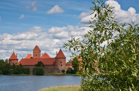 Castle of Trakai in Lithuania