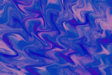 Abstract colorful wavy texture. Fantasy fractal background. Digital art. 3D rendering.
