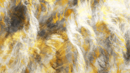 Colorful golden background. Abstract grunge texture. Digital fractal art. 3d rendering.