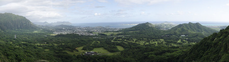 Pali lookoutの写真素材