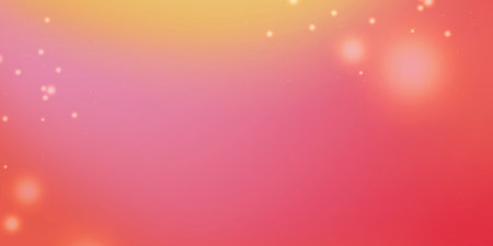 Abstract gradient pinkish orange color background with flare effect. Background color for graphic...
