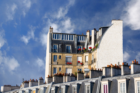 Parisian Apartment Buildingのeditorial素材