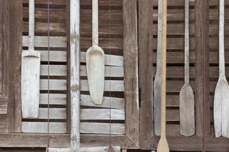 traditional wooden wall